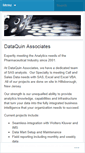 Mobile Screenshot of dataquin.com